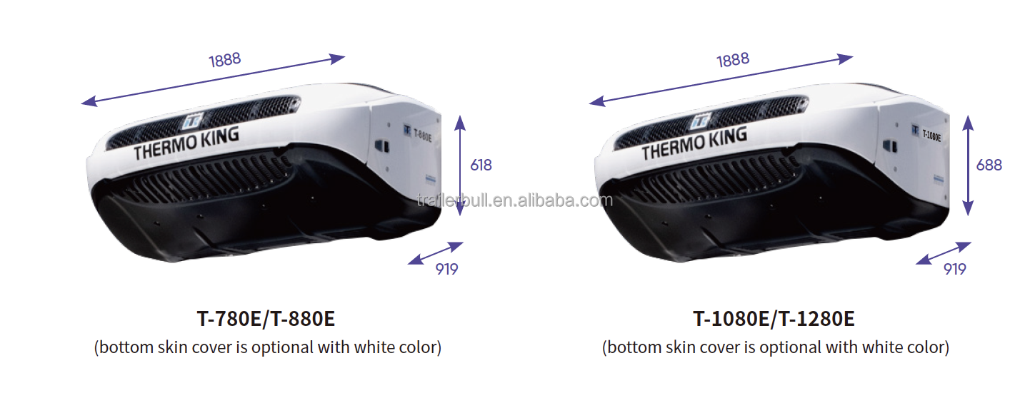 R-404A Refrigerant Diesel-Powered Thermoking Refrigeration Units for Frozen Trucks