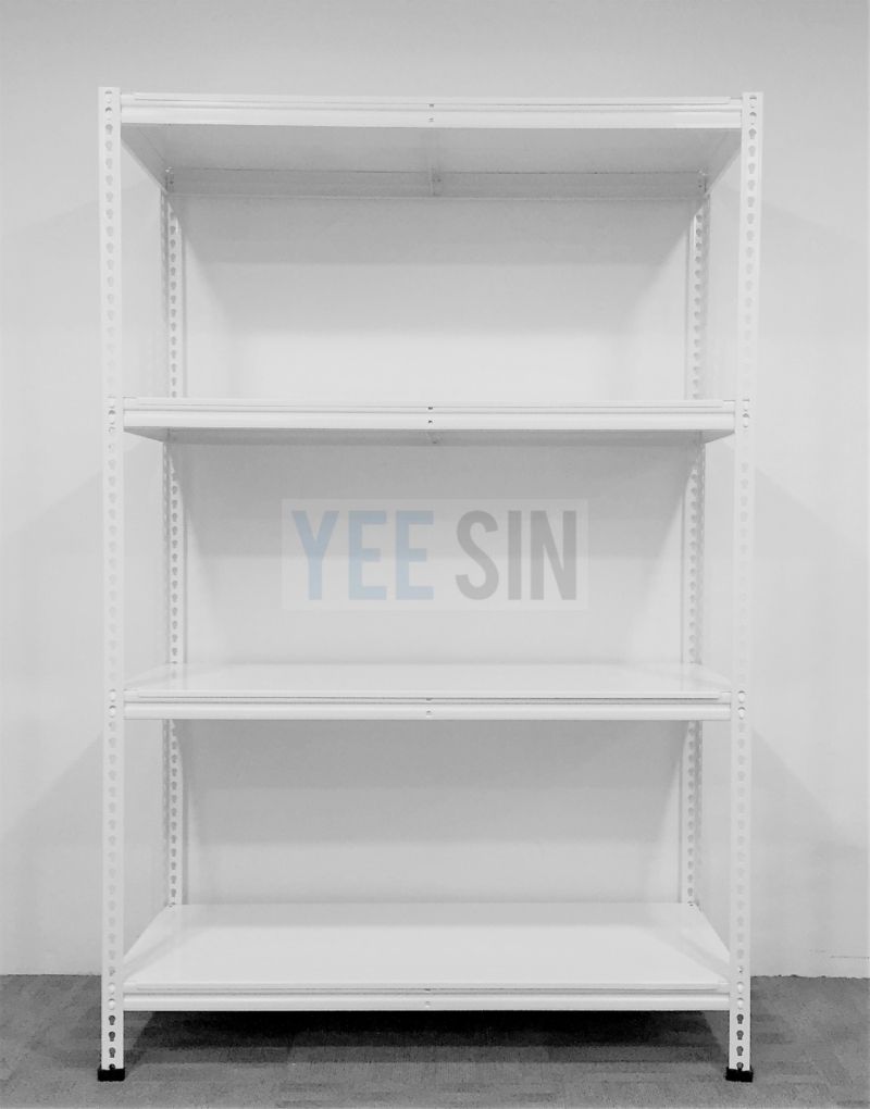 ISO9001 2008 Certified Aluminium Bolt-less Storeroom Rack for Affordable Storage