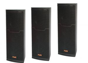 Portable Line Array Column Speaker Cabinets 2 x 6.5 200W 4 OHM For Conference Hall