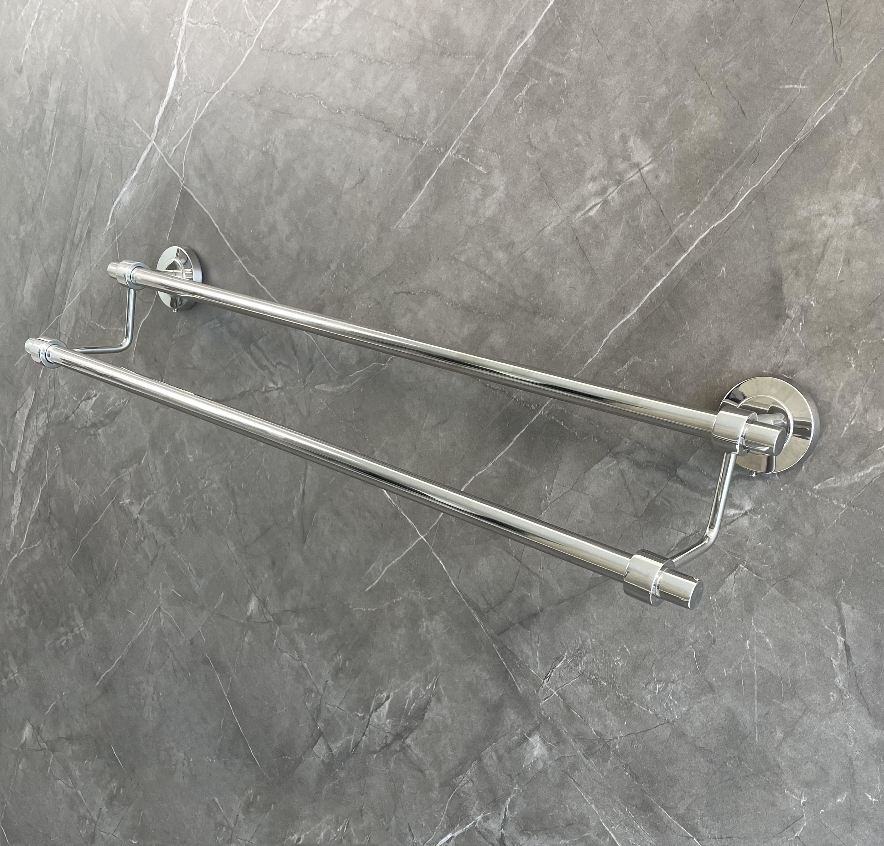 304 Stainless Steel Bathroom Towel Bars Satin Wall Mounted Bathroom Accessories Sus304