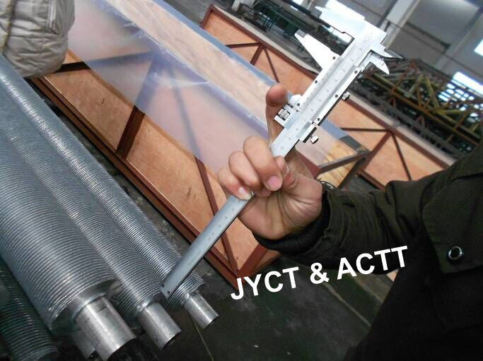 Copper Nickel / Aluminum Extruded Finned Tube For Heat Exchanger Condenser