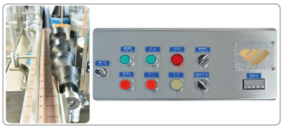 Φ30-95mm Round Bottle TZ-100D Paper Bonding Labeling Machine