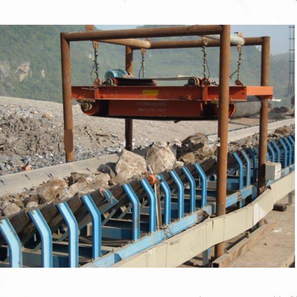 Mining Machinery Magnetic Iron Separator for Conveyor Belts Belt Speed 4.5m/s
