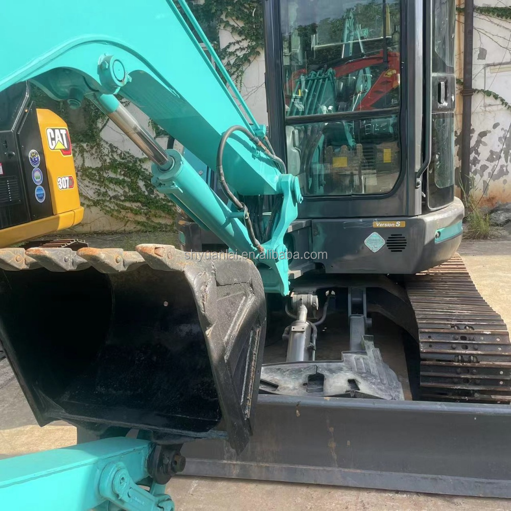 Precision Transformers Used Kobelco SK55 Excavator with Core Components and Performance