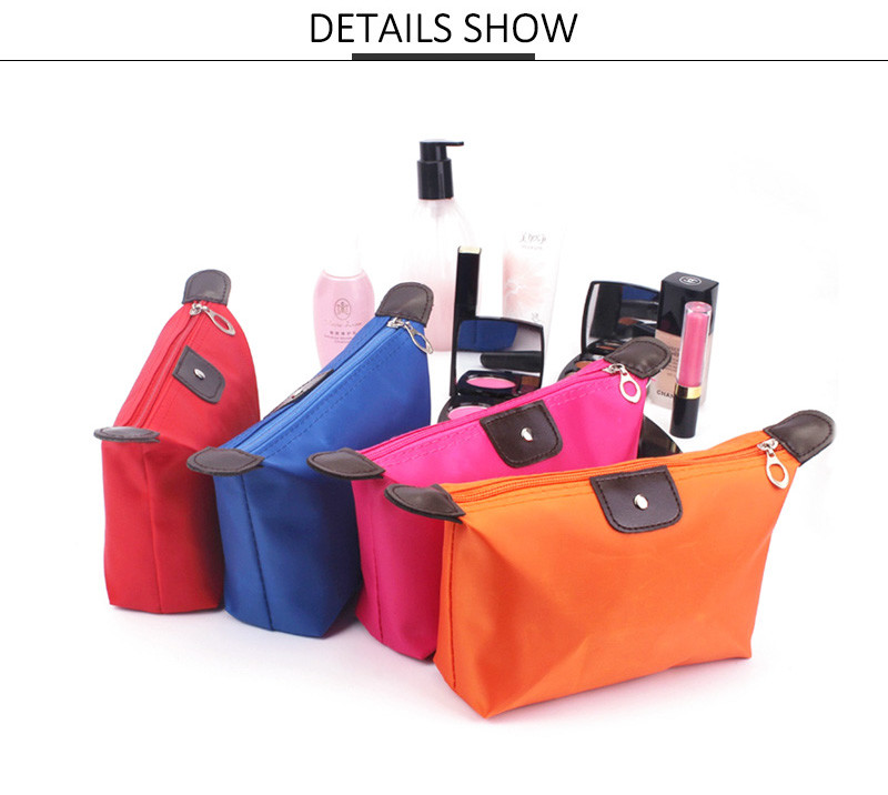 Customizable Eco Friendly Polyester Makeup Cosmetic Bags