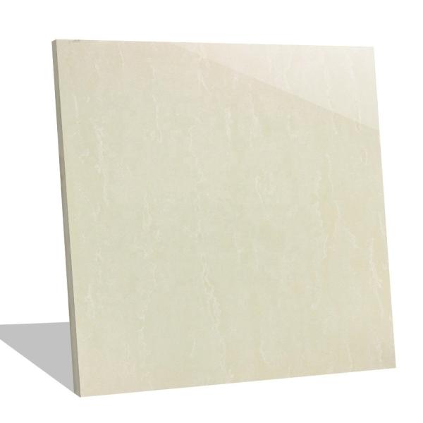 60x60cm Soluble Salt Vitrified Polished Porcelain Tiles Salt And Pepper Interior