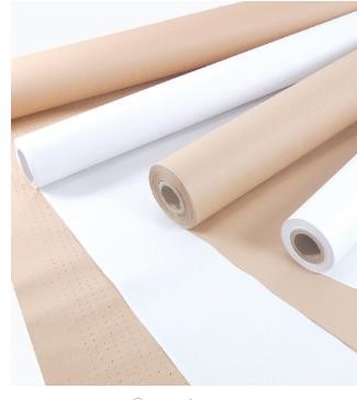 50m CAD Plain White Bond Paper Rolls Good Toughness Wide Format