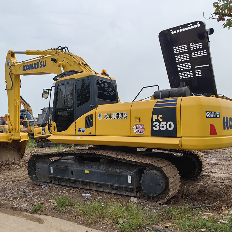 Japan Used Komatsu PC350-7 Excavators Stable Performance Tracked Excavator 35Ton