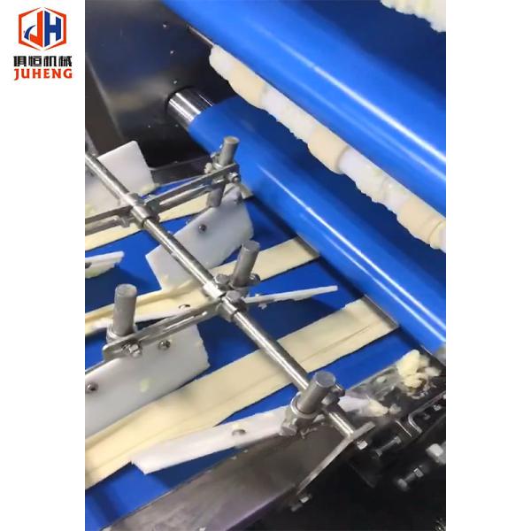 Commercial Lachha Paratha Roti Canai Making Machine Chinese Breakfast Green