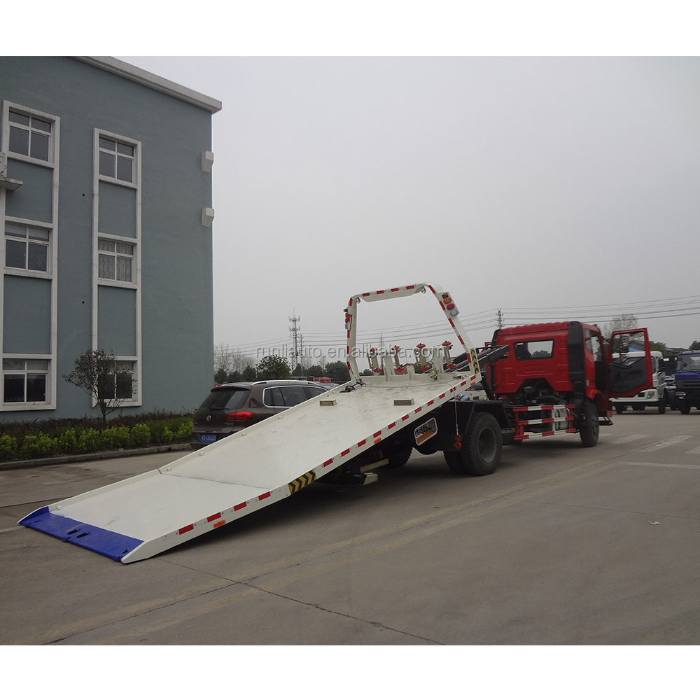 6 Car Capacity Vehicle Car Carrier Hauler Trailer Hydraulic Lifting Double Deck Auto Transport Trailer