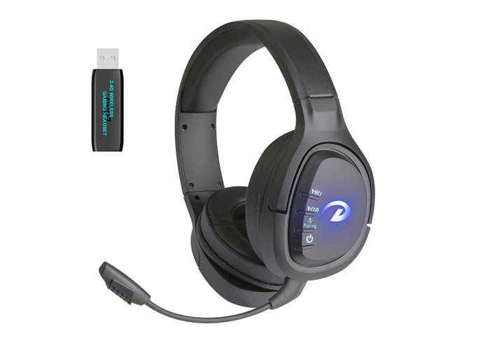 3D Headset Deep Bass , Air 2.4G Headphone With Led Light
