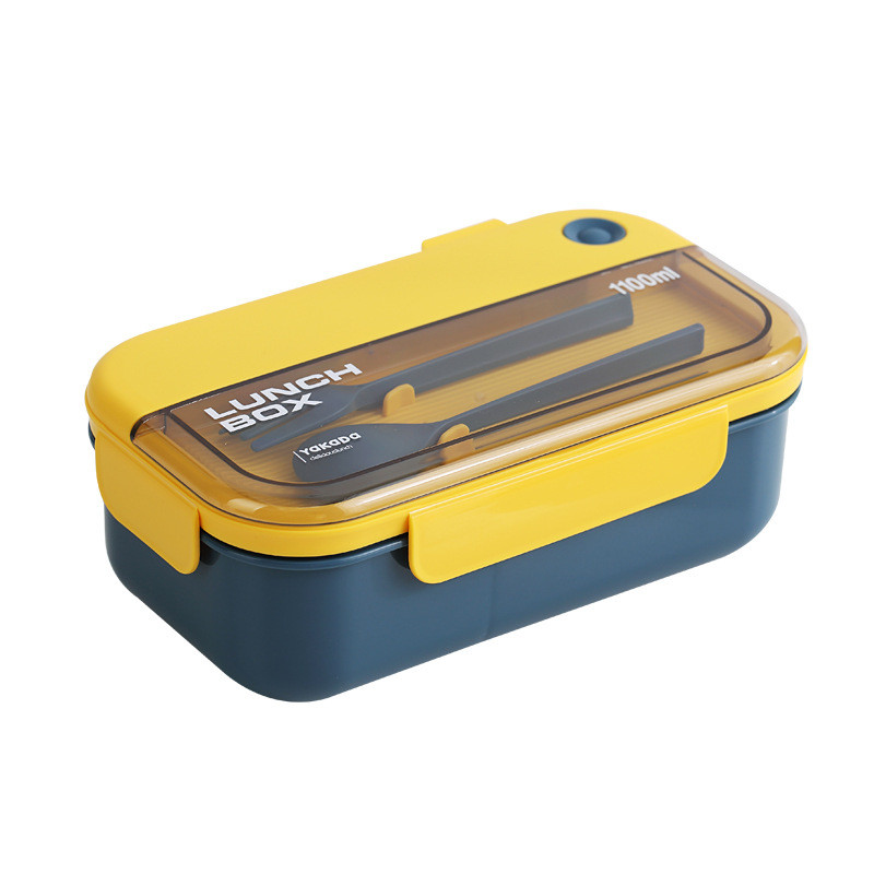1L 2L 3L Rectangle PP Eco Friendly Bento Box Airtight Lunch Box Safe For Microwave