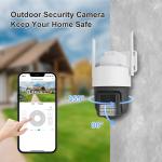 Wifi IP Network Cam De Seguridad Home Full HD 3MP Camera With Audio Wireless