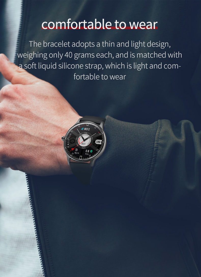 1.28inch IP67 Waterproof Smart Watch Sedentary Reminder Sleep Mode