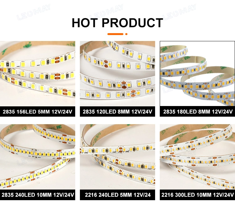 140 LED/m Flexible SMD2835 LED Light Strip with 50000 Hour Working Lifetime