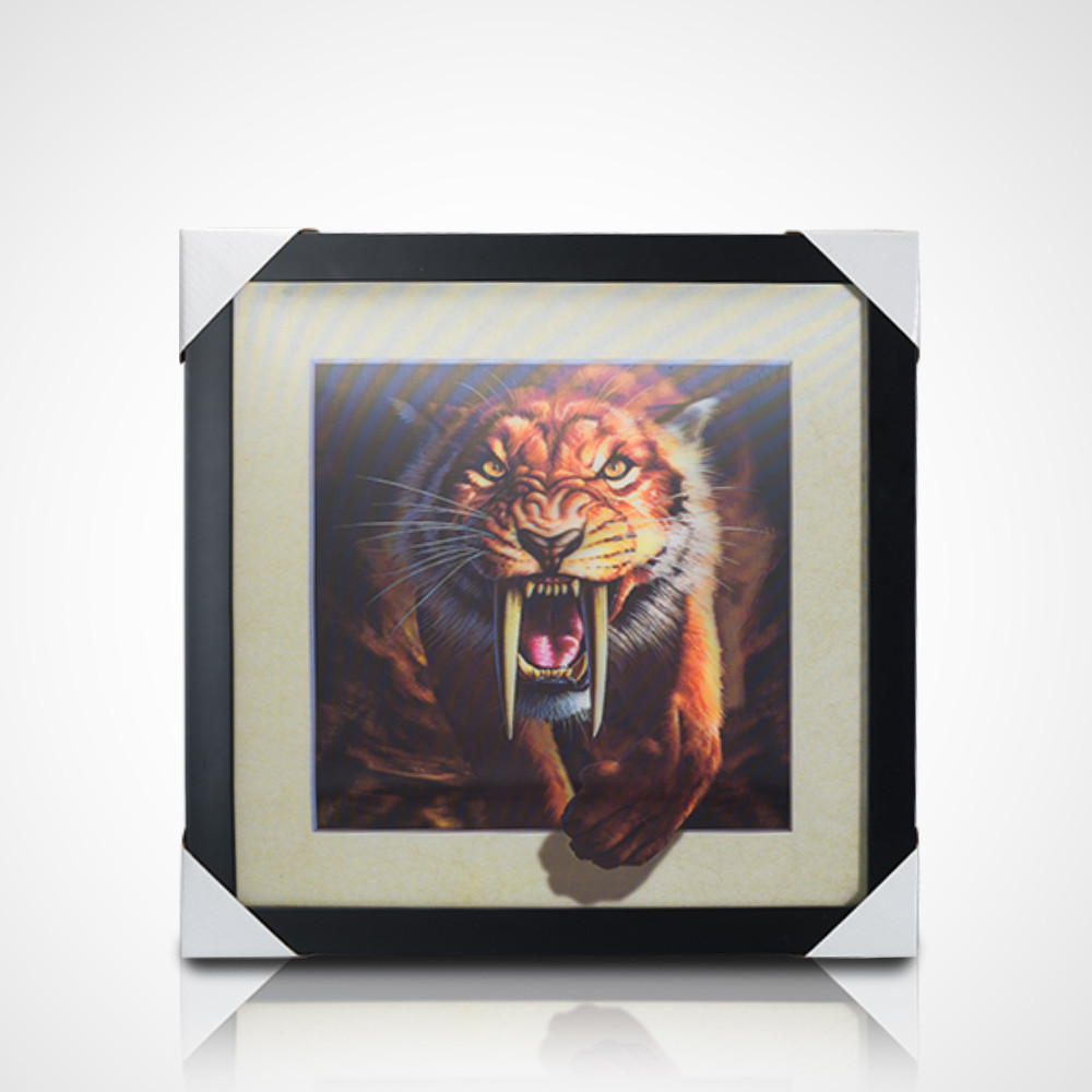 Customized President Image 3d Lenticular Print 3D Flip Effect Poster