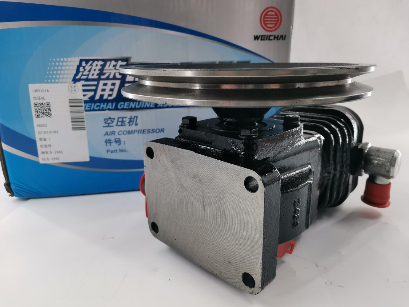 13051018 Weichai Original Deutz TBD226B-6G Engine Air Compressor 13.7kg Metal for Optimal Performance and Durability