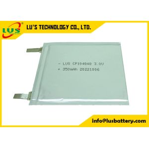 Lightweight Primary Lithium Batteries 3.0V Flexible Thin Cell CP104848 For