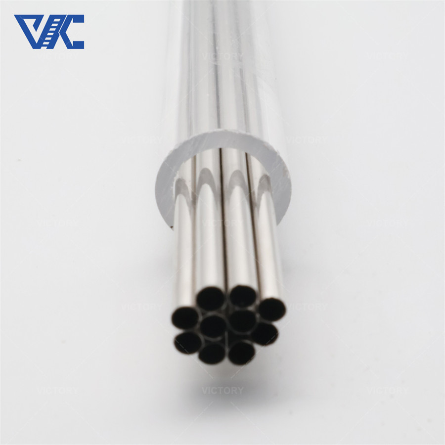 Pt90 Ir10 Platinum Iridium Based Material With Ring Metal Tube Alloy Medical Tube