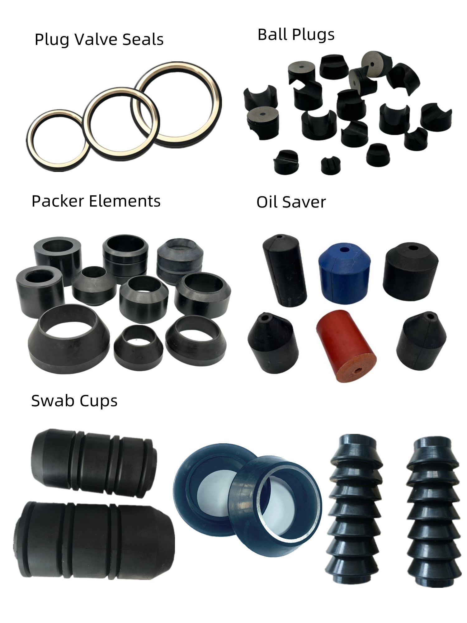 Oilfield Plug Valve Seals kit NBR HNBR FKM with Brass or Stainless Backside