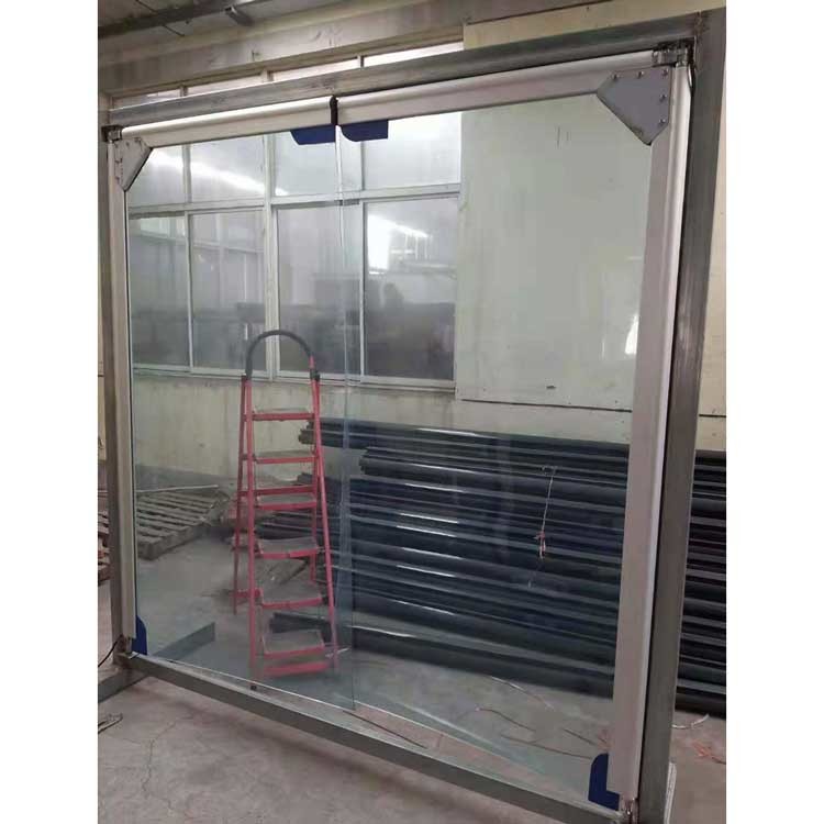 Exit Impact Swinging Traffic Door 7mm PVC Curtain UV Resistant For Cold Storage