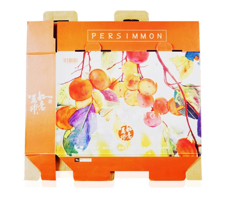 Retcangular PDF Corrugated Shipping Boxes Fruit Printing