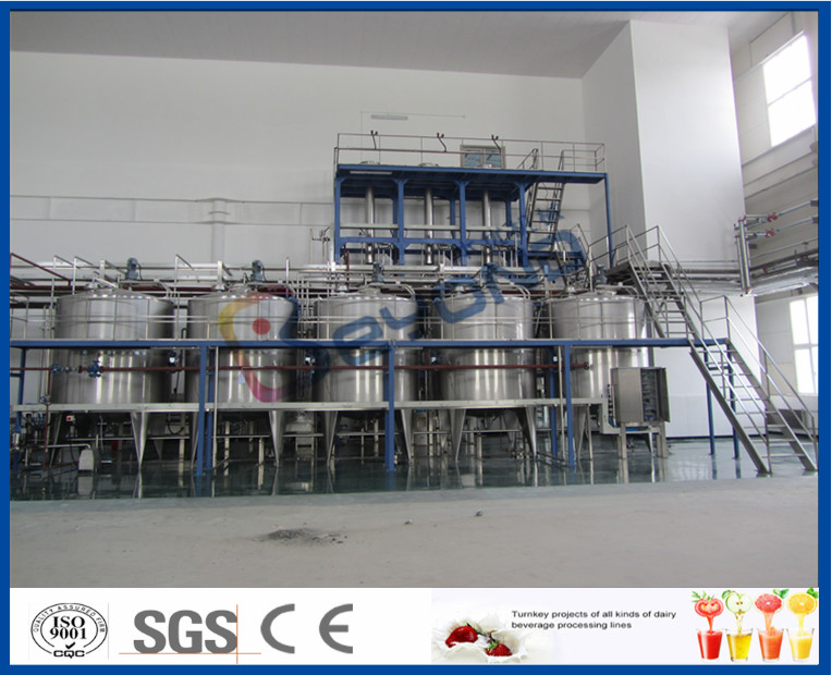 5000L/7000L jacket tank for liquid coffee extracting tank with temperature control