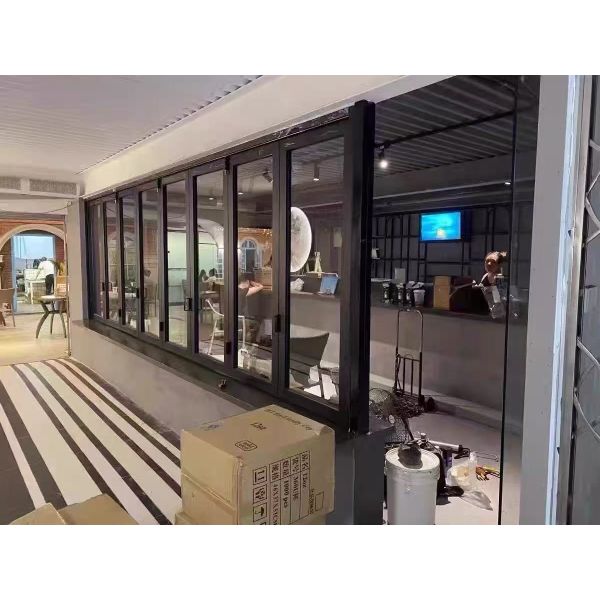 DERCHI Bifold windows with graphic design project solution capability and Energy