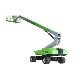  27m Electric Boom Lift Aerial Work Platform For Building Clearnning Manufactures