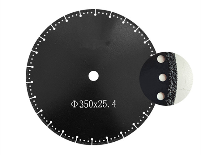 350mm 125mm 115mm Vacuum Brazed Diamond Saw Blade Grinding Disc