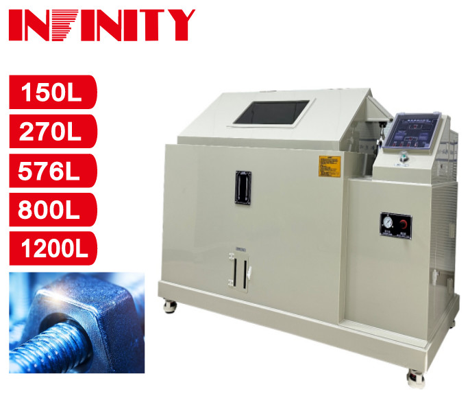 Salt Spray Test Chamber With 90C Temperature Resistance And Manual Open Cover