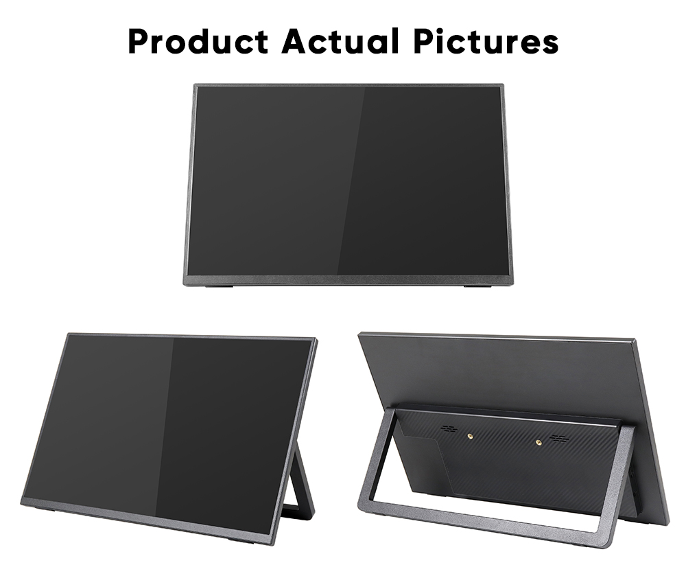 15.6 Inch 1080P USB-C HDR LCD Touchscreen Monitor Dual Premium Speakers Smart Cover External Display Compatibility Portable