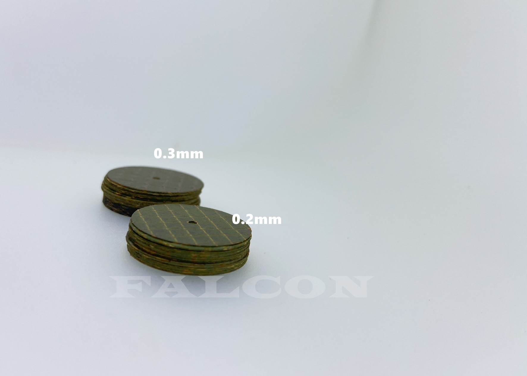 Round Dental Diamond Discs 8000 Rpm 0.3mm Thickness 22mm Cutting Disc