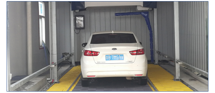 Risense 360 Magic Model Robot High Pressure Car Wash Machine 3670*1330*1300mm Dimensions