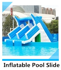 One of the best selling inflatable products swimming pool equipment inflatable pool used for kids play motorized jet ski