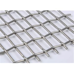 Security Metal Crimped Wire Mesh/ 20 Gauge Plain Weave Iron Mesh Crimped Wire