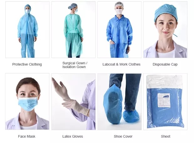 Hospitals Hotels 40GSM Disposable Travel Pillow Covers
