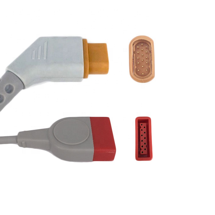 Drager 16 Pin convert to GE11P Plug Female Socket IBP Adapter Cables