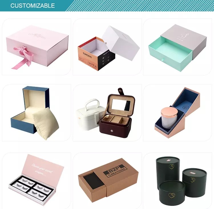 Top Flap Lid 1500gsm Cardboard Packaging Boxes With Hot Stamped Logo