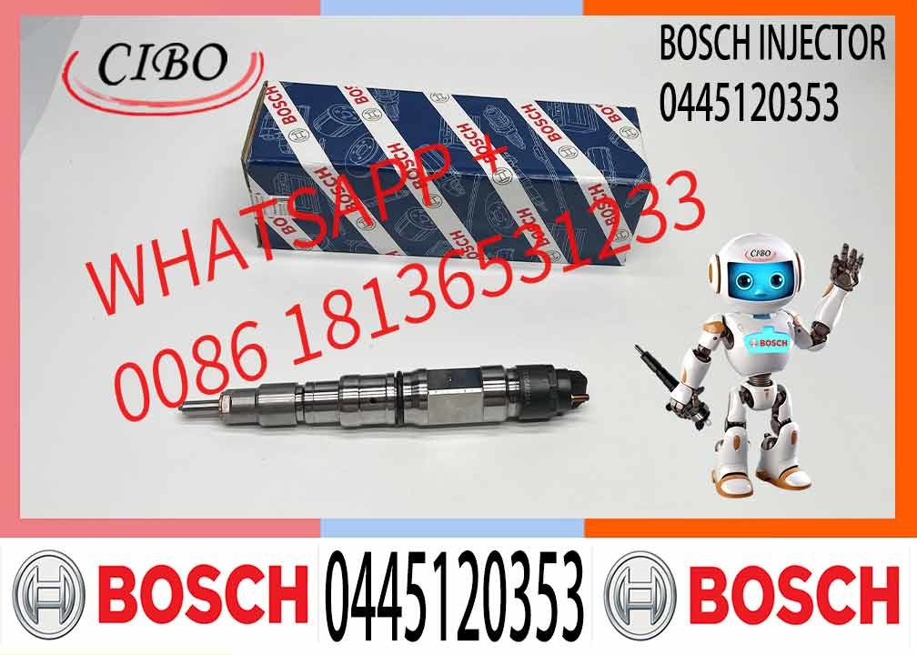 diesel fuel injector 0445120353 common rail injector 0445120353 for Bosch Cr Diesel Injector For Man
