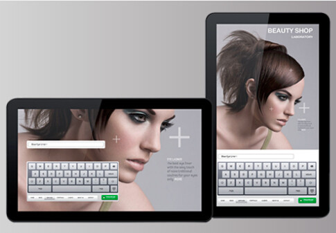 LPDDR3 2G/4G RAM Optional Commercial Tablet PC with EMMC 8GB/16G/32G/64G Storage Capacity