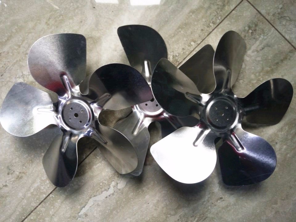 Customized motor assembly air wing aluminium fan blade