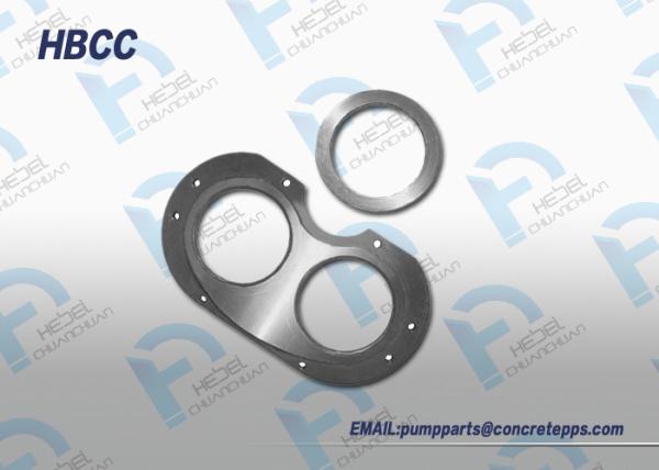 Durable DN230 Zoomlion Spectacle Wear Plate and cutting ring for Concrete Pump