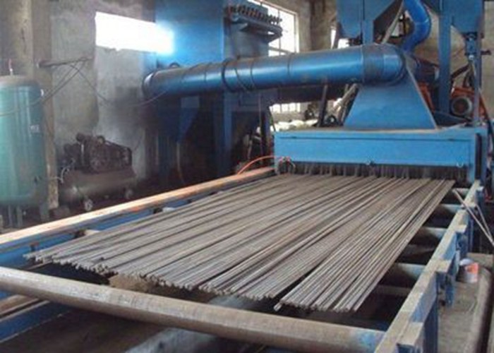 Steel Structure Blast Cleaning Machine Accurate Rust Removal 2000mm Cleaning