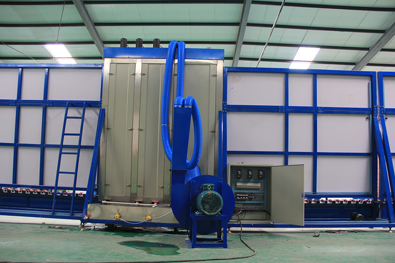 Long service life glass washing and drying machine for glass shop