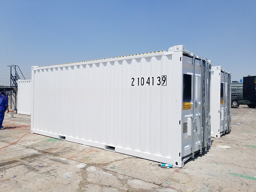 20ft Offshore Container DNV 2.7-1 Standard 6m Oil Drilling Closed Box 20ft Length Steel Floor Optional Sling