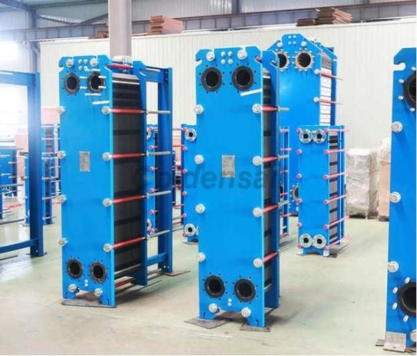Industrial 300kw 1400 Kw Intercambiador De Placas Hvac Steam Water Domestic