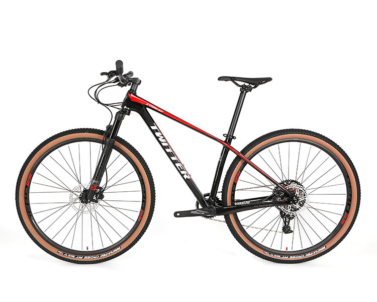 Carbon Fiber Mountain Bicycle With Single Crankset SHIMANO M6100 12S For Sale