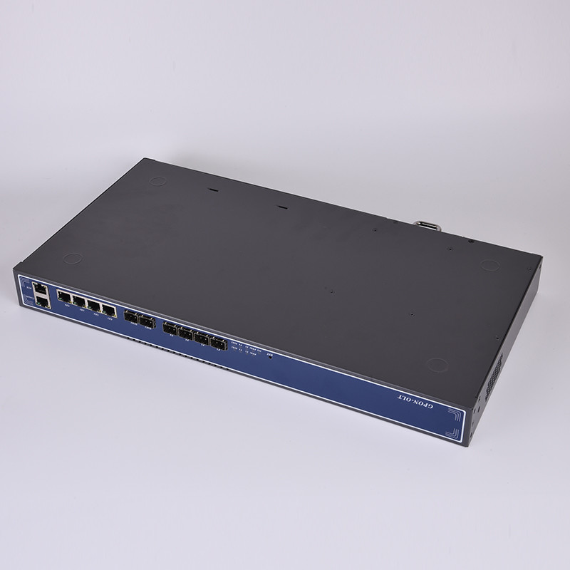 10GE SFP+ UPLINK FTTH 1U 19 Inch 4 Port Fiber GPON OLT