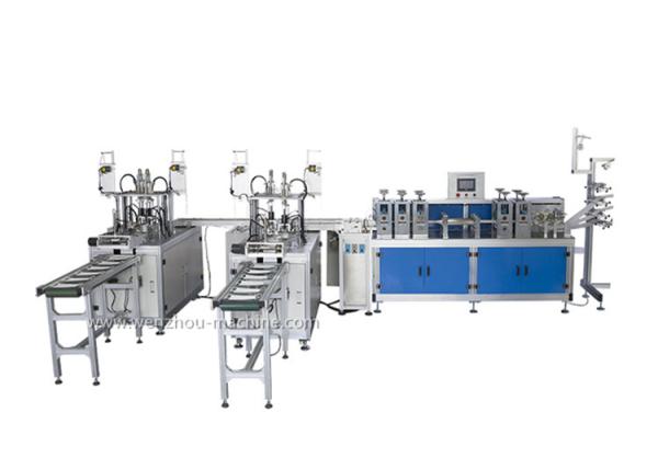 Fully Automatic High Speed Disposable Face Mask production line (1 body+2